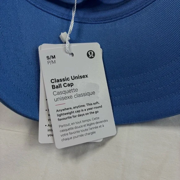 Lululemon Classic Unisex Ball Cap POOL/GLCT Blue Size S/M - Picture 6 of 6